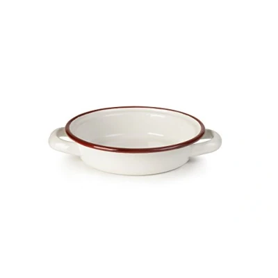 Imagen de IBILI Plato DE Huevos Bordeaux 18 CM, Stainless Steel, Blanco