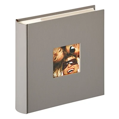 Imagen de Walther Design Álbum de nota para insertar Fun, 200 ph. 10x15 cm gris