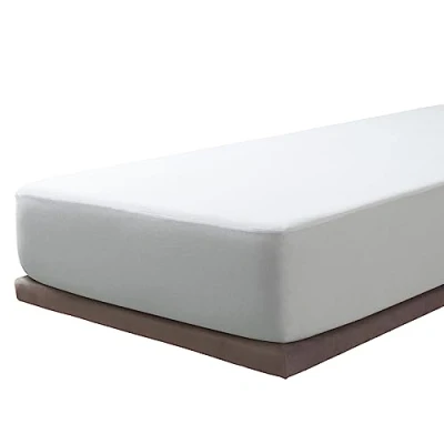 Imagen de SAVEL, Protector de colchón Antiácaros Punto 100% Algodón Impermeable y Transpirable, 105x190/200cm (para Camas 105)