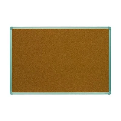 Imagen de Rocada Tablero de Corcho Natural con Marco Aluminio Tablón Anuncios Pizarra 120 x 90 cm