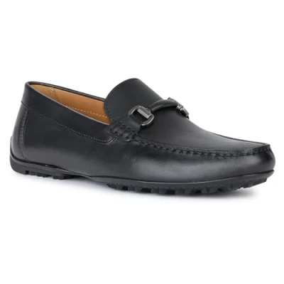 Imagen de Geox U Kosmopolis + Grip W, Mocasin Hombre, Negro, 42 EU