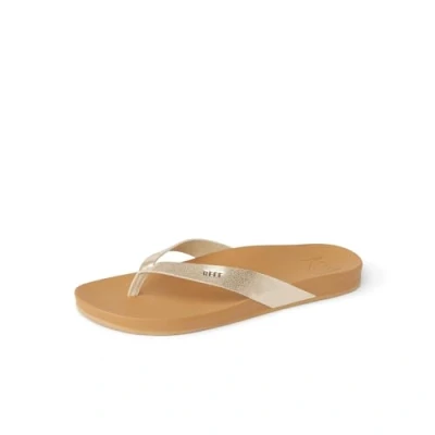 Imagen de Reef Cushion Court GOUD Sandalias de dedo, Mujer, Talla: 38.5, Brown Fibra sintética