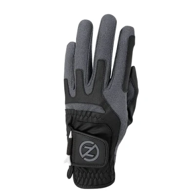 Imagen de Zero Friction Ultra TAC Guante de Golf para Hombre con Ajuste Universal, Color Negro