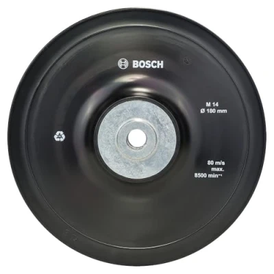 Imagen de Bosch 2 608 601 209 Plato de goma 180 mm, 8 500 U/min (pack 1)