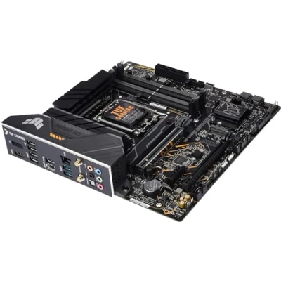 Imagen de ASUS TUF Gaming B660M PLUS WiFi Placa Base Intel B660 (LGA 1700) mATX (VRM de 10+1 Fases, PCIe 5.0, DDR5, M.2 4.0, Wi Fi 6, 2.5Gb Ethernet, USB 3.2 Gen. 2x2 Tipo C, Aura Sync)