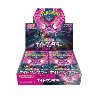 Imagen de Pokémon Juego de cartas Scarlet &amp; Violet Enhancement Expansion Pack Night Wanderer Box (versión japonesa)