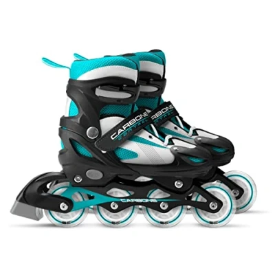 Imagen de Adjustable Semi Soft IN Line Skate SKIDS Control Carbone Size 34 37