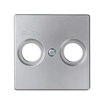 Imagen de Simon 82097 33 tapa toma r tv+sat s 82 aluminio Ref. 6558233261