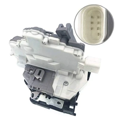 Imagen de HZTWFC Trasera derecha actuador de pestillo cerradura puerta central 7 pines 3C4839016A 8K0839016 3C4839016B 3C4839016C Para VW Passat Tiguan Touareg Audi Q3 Q5 Q7 A4 A5 TT SEAT IBIZA