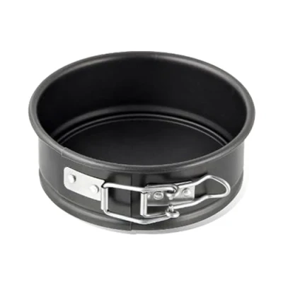 Imagen de Zenker Mini Molde Desmontable para Repostería, Tartas y Bizcochos, Acero con Revestimiento Antiadherente Teflon, Libre de PFOA, Color Negro, 12.5 x 4.5 cm, 1 Unidad