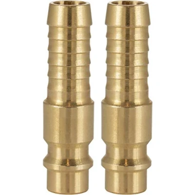 Imagen de Poppstar conector compresor aire macho, diámetro nominal 7,2 mm con (macho) para manguera Ø interior 9,5mm, 2 piezas