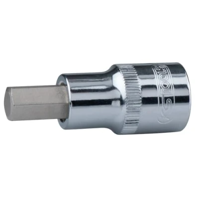 Imagen de KS Tools 918.5301 1/2&quot; Llave de vaso con punta para tornillos encastre hexagonal CHROMEplus, corta, 11 mm