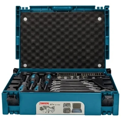 Imagen de Makita E 11542 Juego de mecánicos 87 piezas, Multicolor