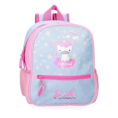 Imagen de Roll Road I Am a Unicorn Mochila Preescolar Adaptable Carro Azul 23x28x10 cms Poliéster 6,44L