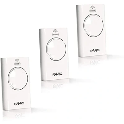 Imagen de FAAC XT2 868 SLH LR 787009 Mando a distancia (3 unidades), color blanco