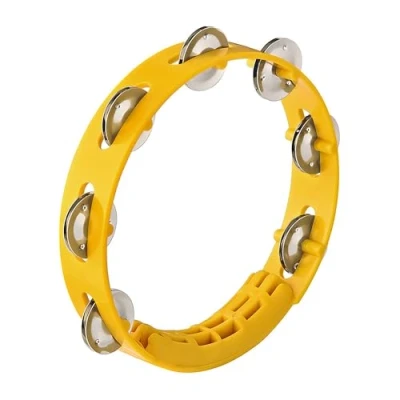 Imagen de NINO Percusión Pandereta ABS Compacta 8&quot; Amarillo, NINO49Y