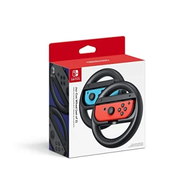 Imagen de Volante Nintendo Switch 2511166, Joy con Wheel, 2 unidades, Negro