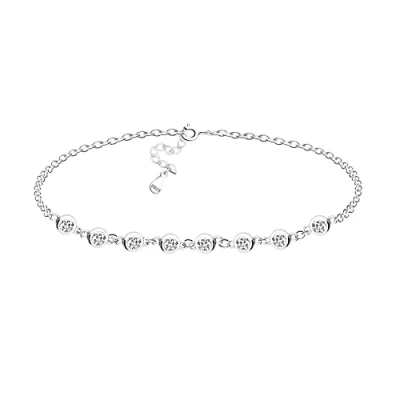 Imagen de Sofia Milani Pulsera para Mujeres en Plata de Ley 925 Colgante Cubic Zirconia B0216