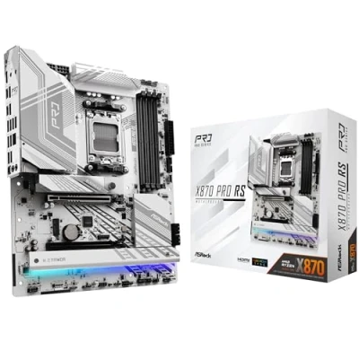 Imagen de PB AMD SAM5 ASROCK X870 PRO RS 4DDR5 PCIE 4SATA3 1HDMI 4USB3 4USB2 M2 EATX