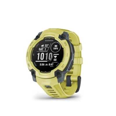 Imagen de Garmin Instinct 3, Reloj inteligente con GPS, Pantalla AMOLED de 45 mm, Resistente al agua, Aplicaciones deportivas integradas, Monitorización la salud, Linterna LED, Hasta 18 días autonomía, Negro