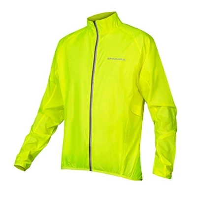 Imagen de ENDURA Pakajak Chaqueta De Ciclismo para Hombre, Hi Viz Amarillo, M