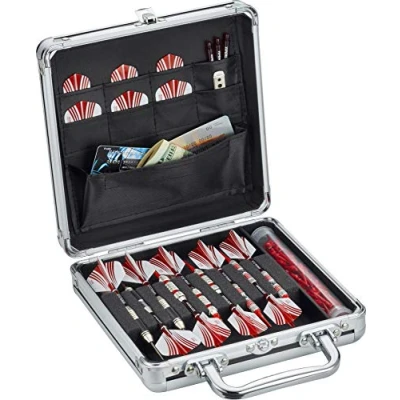 Imagen de Casemaster Ternion 9 Dardos de Almacenamiento Aluminio/Estuche Viaje
