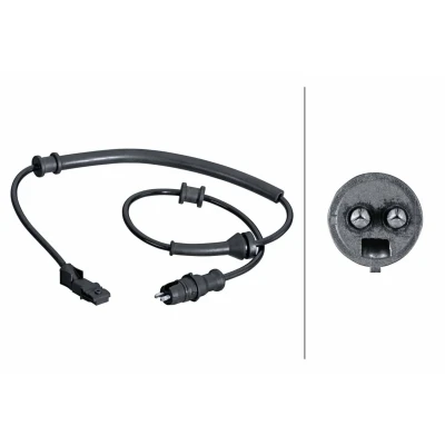 Imagen de HELLA 6PU 358 251 031 Sensor de ABS Hall 2polos 604mm RENAULT: LAGUNA 2