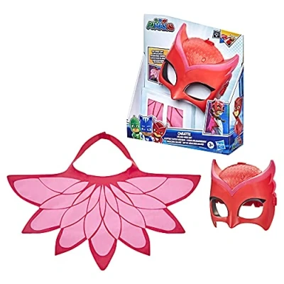 Imagen de PJ Masks F21475X1 PJM Owlette Deluxe Mask Juego de máscaras lechuza