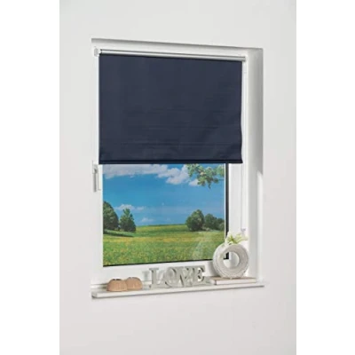 Imagen de K home 542424 6 Klemmfix Estor de Mini 209, plástico, Azul, 150 x 90 5,7 cm