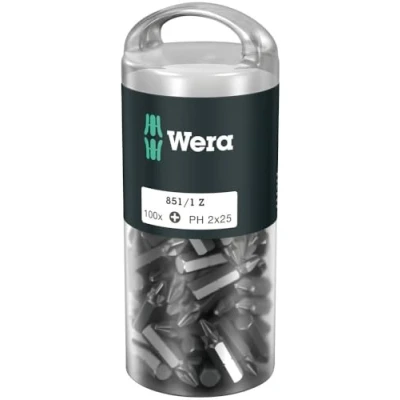 Imagen de WERA 05072441001 851/1 Z PH 2 x 25 mm DIY Box Punta Phillips