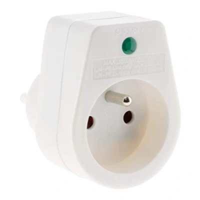 Imagen de Zenitech Protector contra sobretensiones de 1 Toma única Security Pro