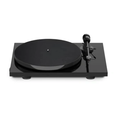 Imagen de Pro Ject E1 BT OM5e Tocadiscos con Previo de Phono y BT. Capsula OM5e. (Negro Brillante)