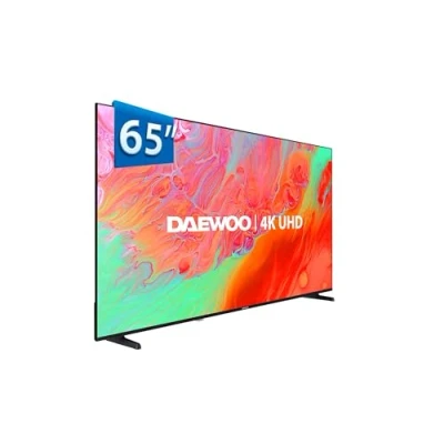 Imagen de Daewoo 65DM65UV Smart TV 4K UHD 65 Pulgadas, sin Marcos, HDR10, Dolby Audio, Compatible con Asistente de Voz Alexa y Google