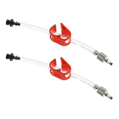 Imagen de ECSiNG 2 Juegos Kit de Purga Frenos Bicicleta Compatible con SRAM Code R/RSC Guide R/RS/RSC/T Level TLM U Red ETap S 900 Equipo Herramientas para