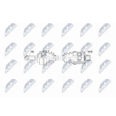 Imagen de NTY NPW HD 032 Árbol de Transmisión Eje delantero Caja cambios manual, automática HONDA: Accord 7 Limousine, Tourer