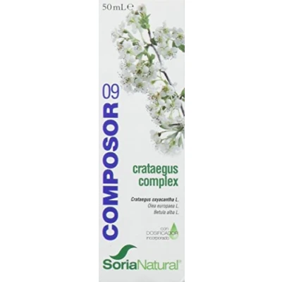 Imagen de COMPOSOR 9 CRATAEGUS COMPLEX 50ML SORIA