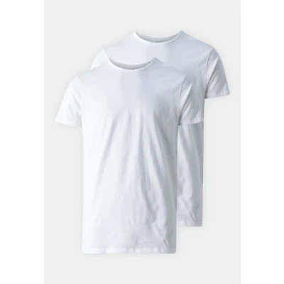 Imagen de Puma Basic CREW TEE 2 PACK Camiseta interior, Hombre, Talla: Small, White