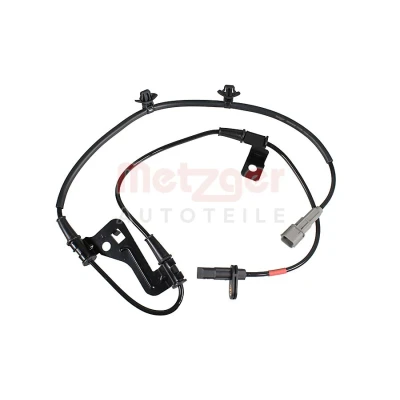 Imagen de METZGER 09001616 Sensor de ABS Eje delantero, izquierda 2polos