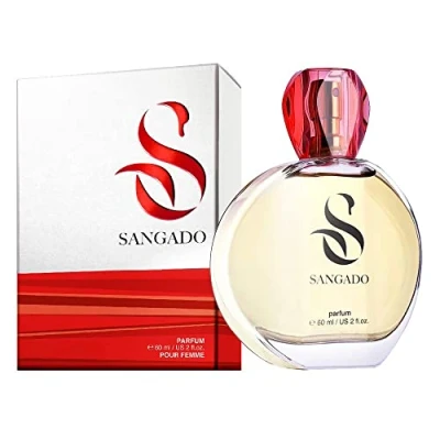 Imagen de SANGADO Chica Parisina Perfume Para Mujeres, Larga Duración de 8 10 horas, Olor Lujoso, Oriental Vainilla, Francesas Finas, Extra Concentrado (Parfum), Spray 60 ml, Un Gran Regalo Mujeres