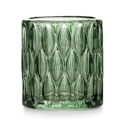 Imagen de AmeliaHome Portavelas (Cristal, 9 x 9,5 cm), Color Verde