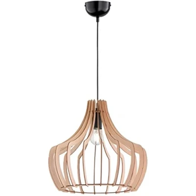 Imagen de REALITY LIGHTING, Colgante WOOD,excl. 1xE27, max. 60W