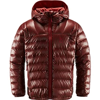 Imagen de Haglöfs Bivvy Reversible Chaqueta, Niños, Maroon Red/Brick Red, 152