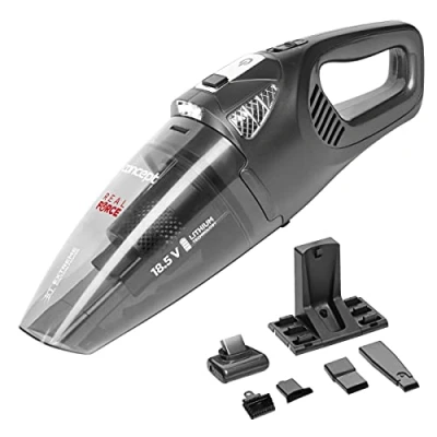 Imagen de Concept Hausgeräte VP4380 Real Force Aspiradora de Mano (18,5 V), Negro, 0.45 Liters, Black