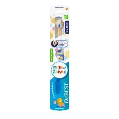 Imagen de Dr.BEST primer cepillo de dientes suave, desde el diente, 1 unidad