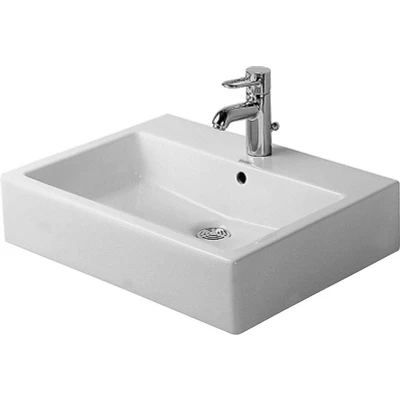 Imagen de Duravit Waschbecken Vero Breite 60cm 1 Hahnloch, weiß 454600000, 454600000