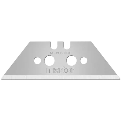 Imagen de MARTOR 199.70 inoxidable Cuchilla de repuesto trapezoidal, color plateado (Juego de)