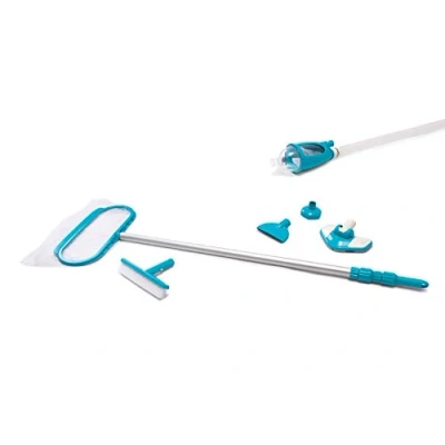 Imagen de Intex Kit de mantenimiento piscina lujo, accesorios piscinas, set limpieza, extensible 279 cm (58959)