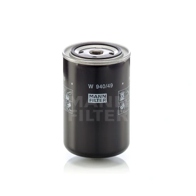 Imagen de MANN FILTER W 940/49 Filtro de aceite 3/4 16 UNF 1B enroscable