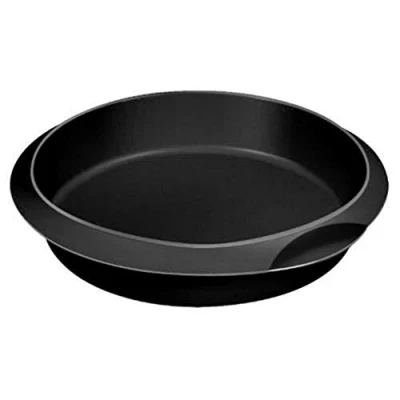 Imagen de Lékué Molde silicona platino redondo, Negro, 24 cm