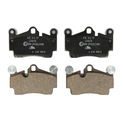 Imagen de ATE Ceramic 13.0470 4976.2 Juego de pastillas freno preparado para indicador desgaste, excl. contacto avisador desgaste PORSCHE: Cayenne